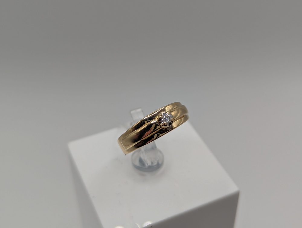 КОЛЬЦО БРИЛЛИАНТ Au 585