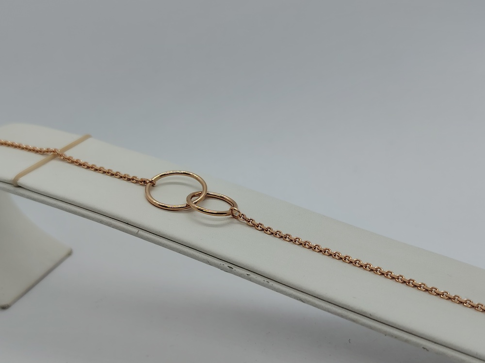 БРАСЛЕТ ПОЛНОВЕСНЫЙ Фантазия (Au 585)