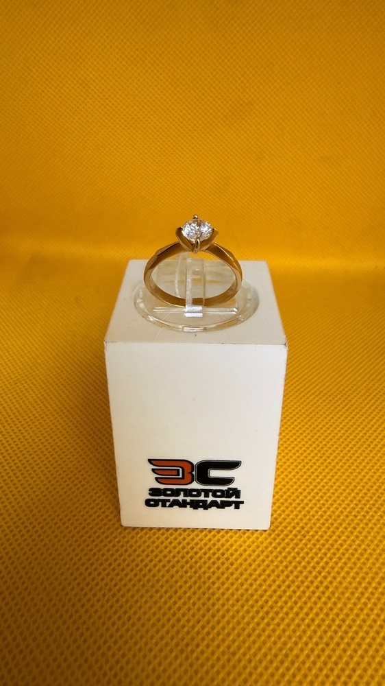 КОЛКМ585 КОЛЬЦО С КАМНЕМ (Au 585)