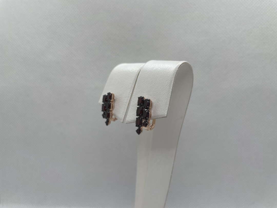 51-320-01445-1 СЕРЬГИ С КАМНЯМИ (Au 585)