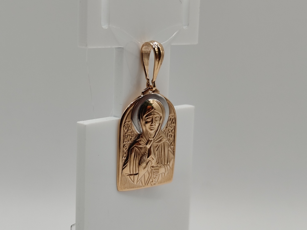 819-00081-10-00-00-00 ПОДВЕСКА ИКОНА без камня (Au 585)