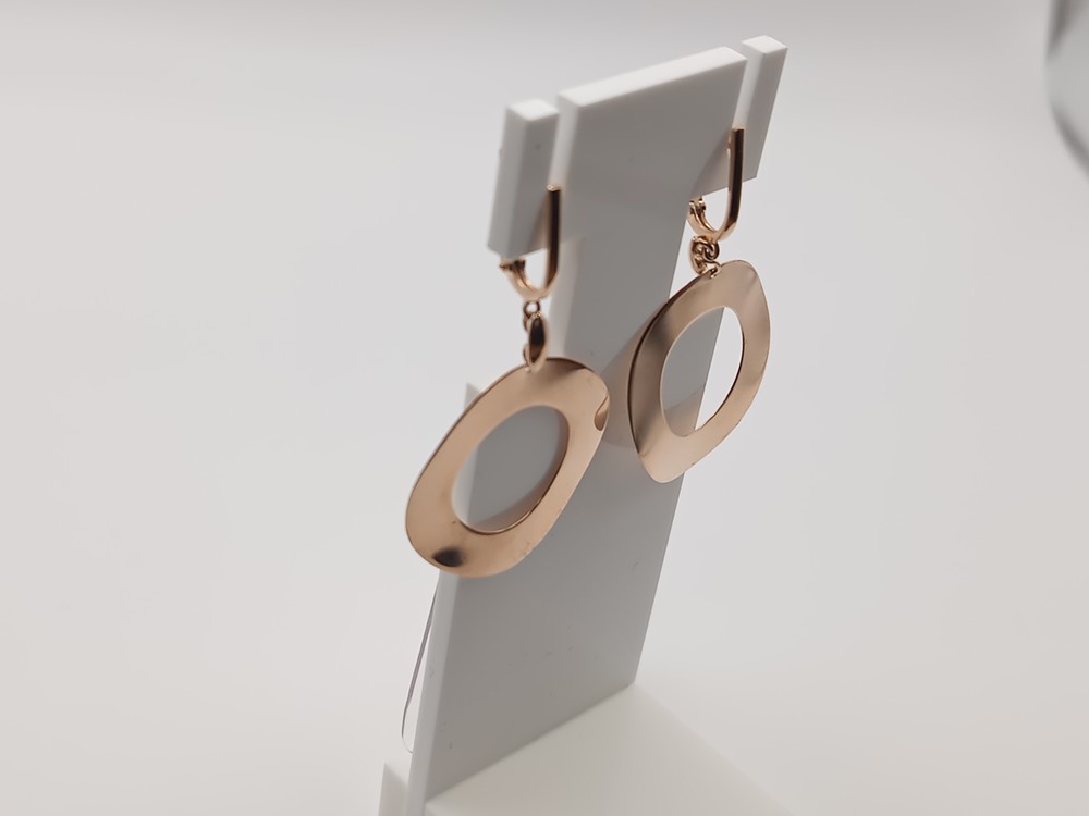 СЕРЬГИ БЕЗ КАМНЯ (Au 585)