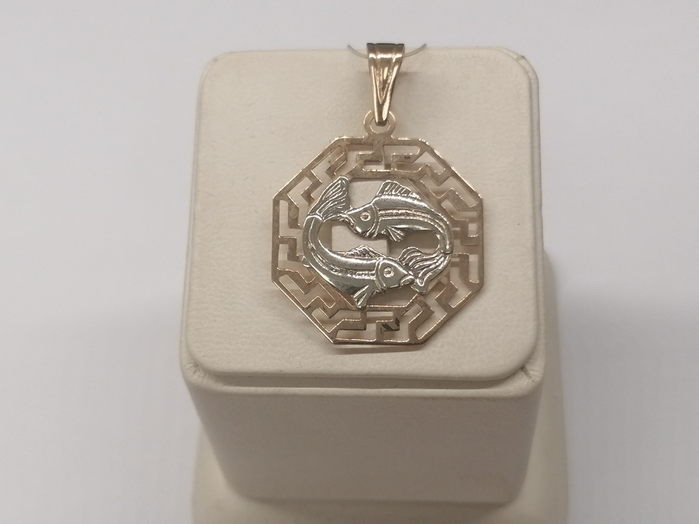 ПОДВЕСКА ЗНАК ЗОДИАКА без камня (Au 585)