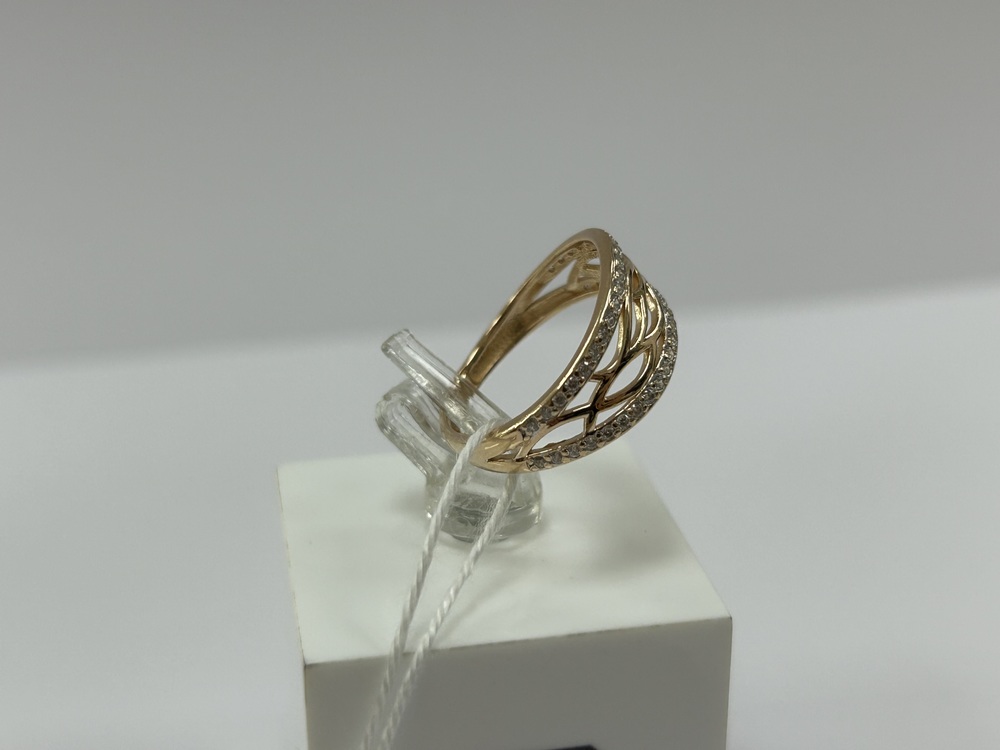 КОЛКМИ585 КОЛЬЦО С КАМНЯМИ (Au 585)