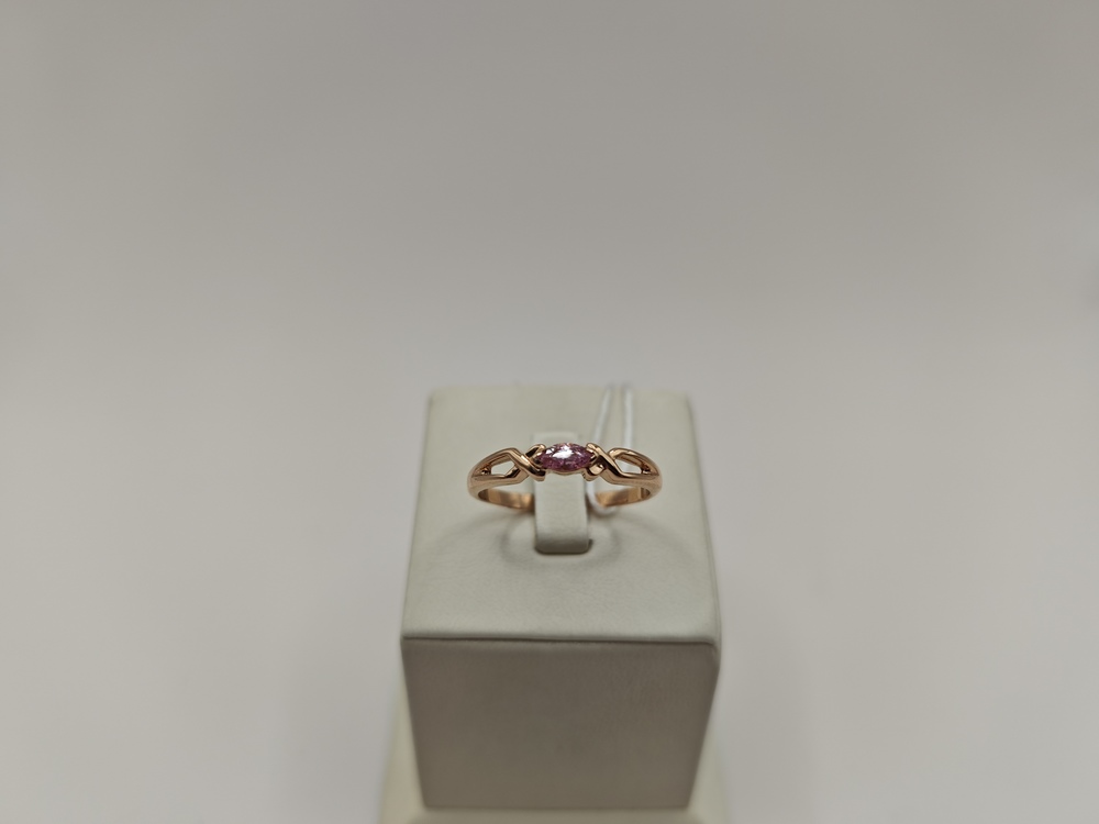 КОЛКМ585 КОЛЬЦО С КАМНЕМ (Au 585)