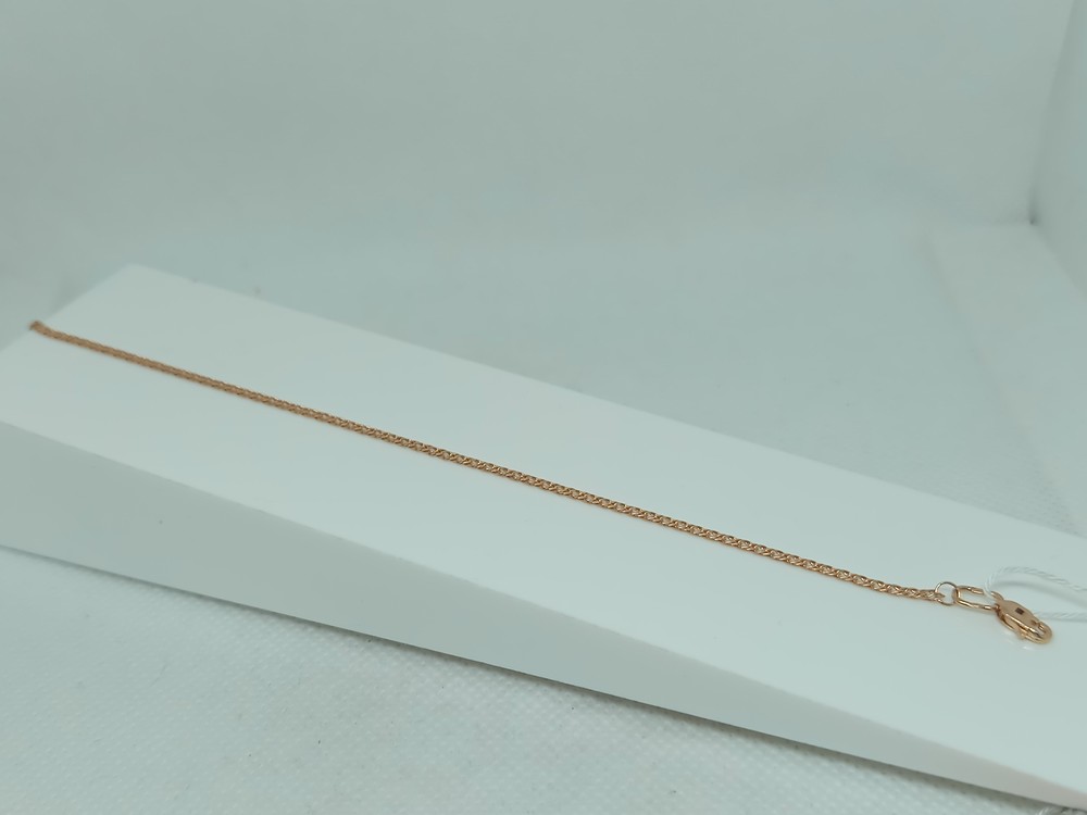 БРАСЛЕТ ПОЛНОВЕСНЫЙ Ромб двойной Au 585