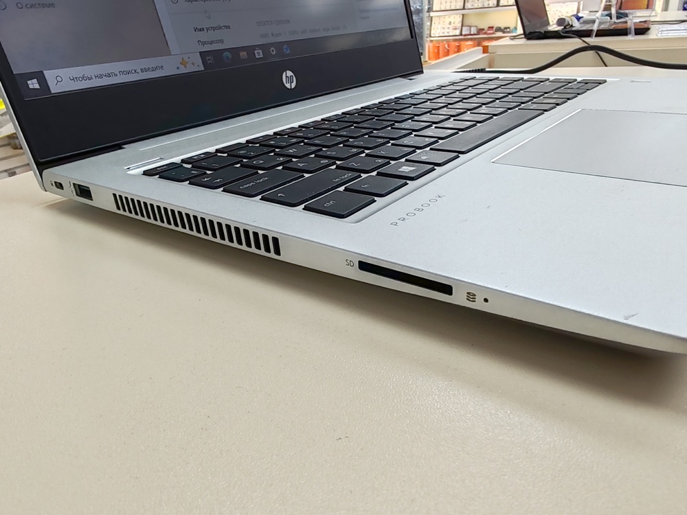 Ноутбук HP ProBook 445R G6; Ryzen 5 3500U, Radeon Vega 8, 8 Гб, 128 Гб, Нет
