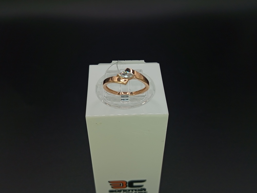 КОЛЬЦО С КАМНЕМ (Au 585)