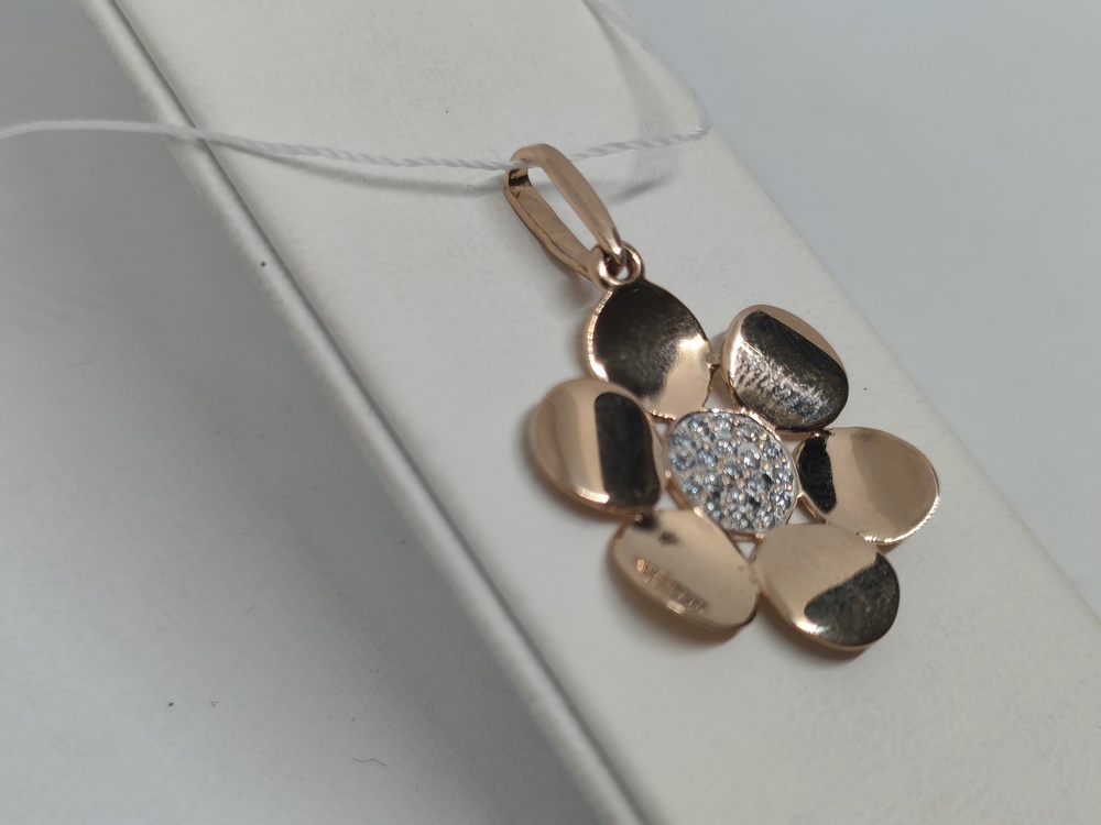 ПОДВЕСКА С КАМНЯМИ (Au 585)