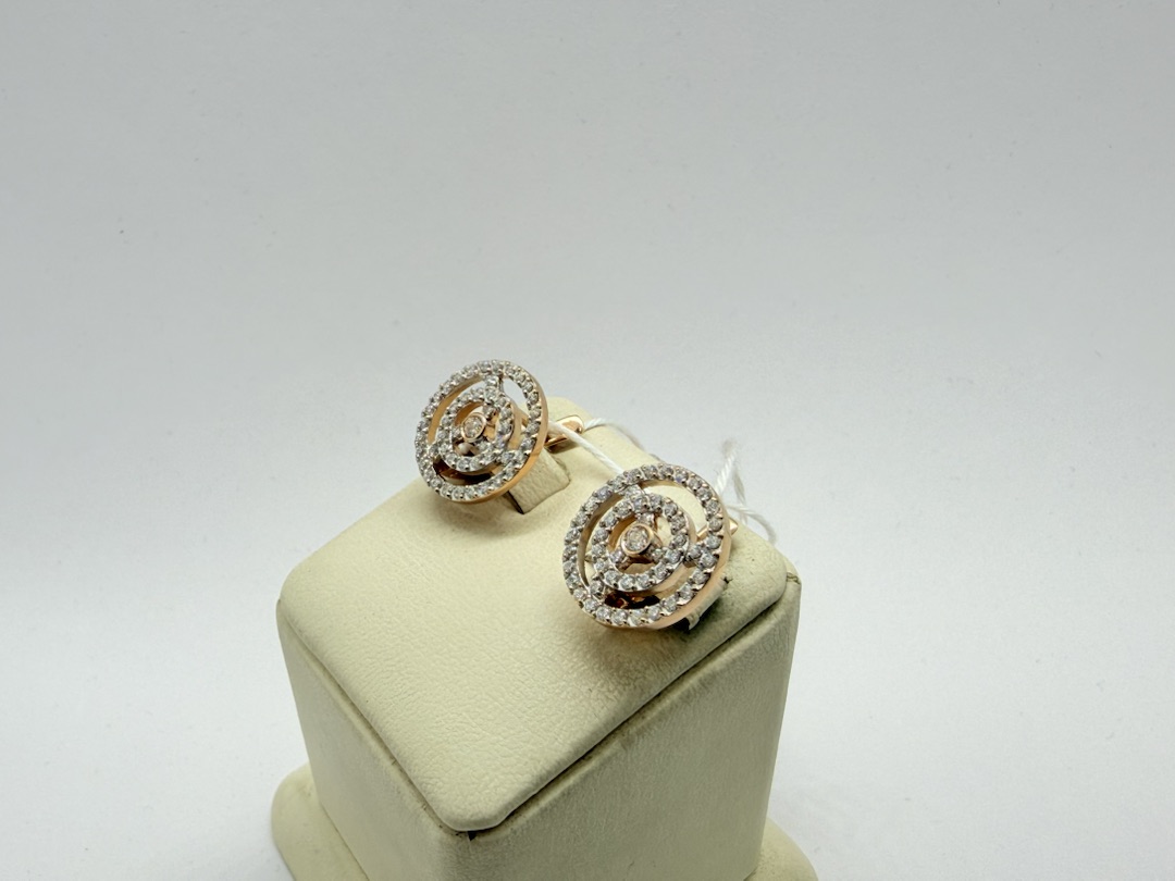 СЕРЬГИ С КАМНЯМИ (Au 585)