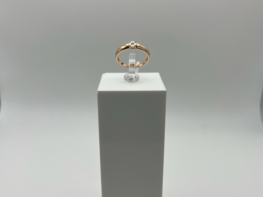 КОЛЬЦО БРИЛЛИАНТ Au 585