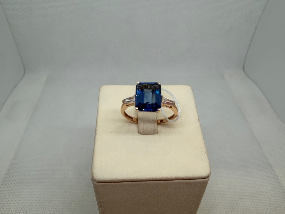 КОЛКМИ585 КОЛЬЦО С КАМНЯМИ (Au 585)