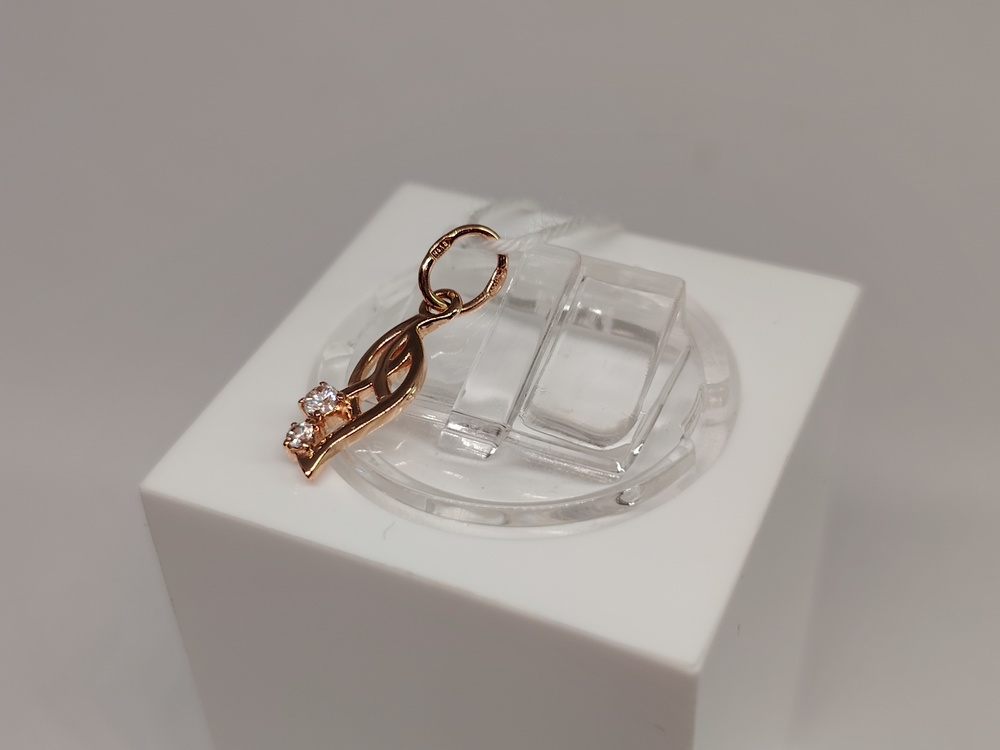 ПОДВЕСКА С КАМНЯМИ (Au 585)