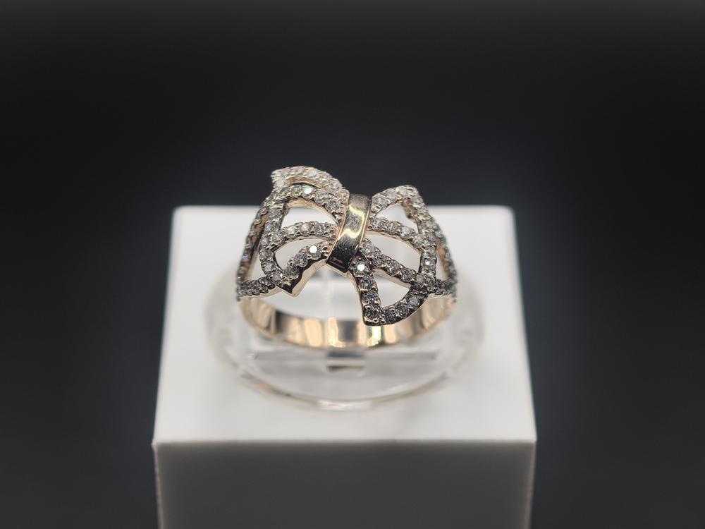 КОЛКМИ585 КОЛЬЦО С КАМНЯМИ (Au 585)