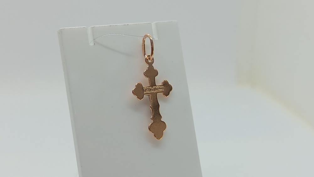 ПОДВЕСКА КРЕСТ (Au 585)