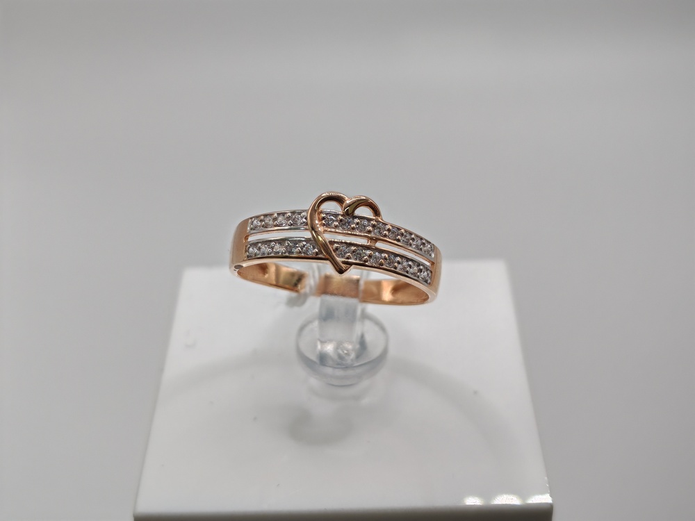 КОЛКМИ585 КОЛЬЦО С КАМНЯМИ (Au 585)