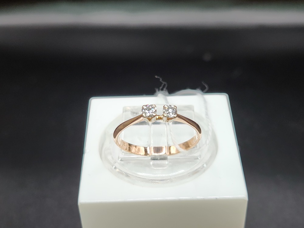 КОЛЬЦО БРИЛЛИАНТ Au 583