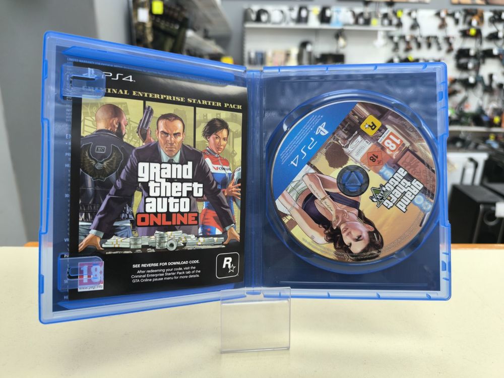 Игра Playstation 4 GTA 5