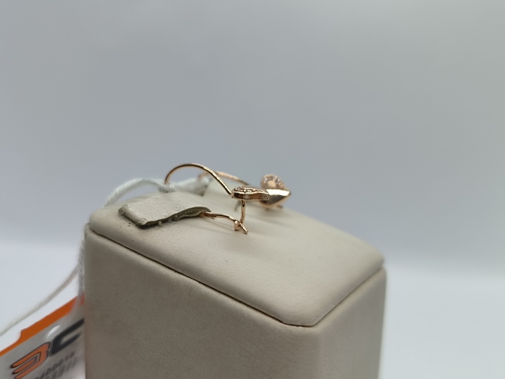 СЕРЬГИ С КАМНЯМИ (Au 585)