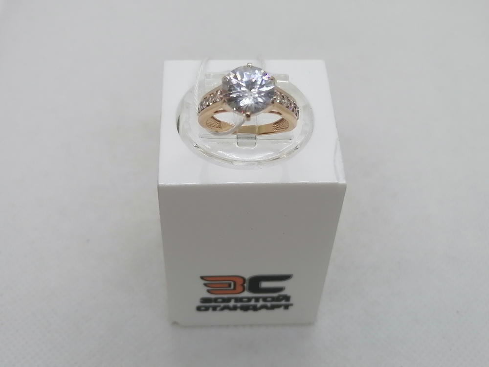 КОЛКМИ585 КОЛЬЦО С КАМНЯМИ (Au 585)