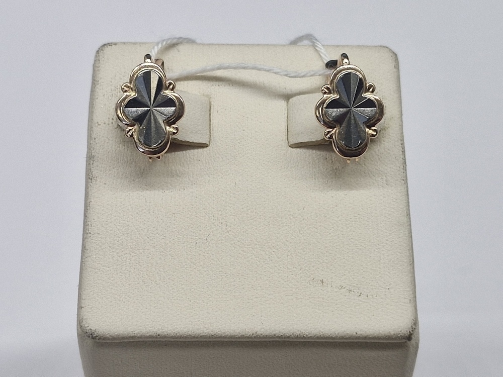 СЕРЬГИ БЕЗ КАМНЯ (Au 585)