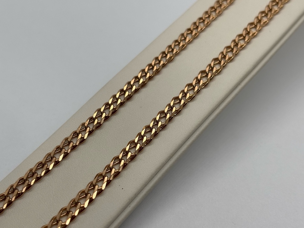 ЦЛР2585 ЦЕПЬ ПОЛНОВЕСНАЯ Ромб двойной (Au 585)