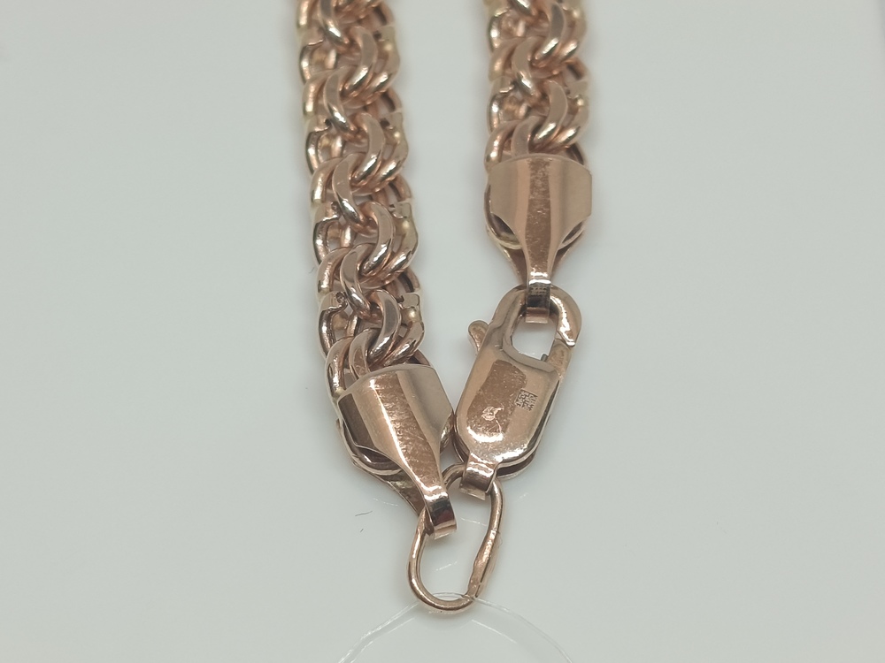 ЦЕПЬ ПУСТОТЕЛАЯ Бисмарк (Au 585)