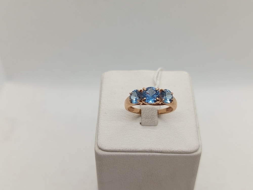 КОЛКМИ585 КОЛЬЦО С КАМНЯМИ (Au 585)