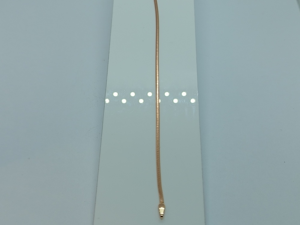 БРАСЛЕТ ПОЛНОВЕСНЫЙ Жгут(снейк) (Au 585)