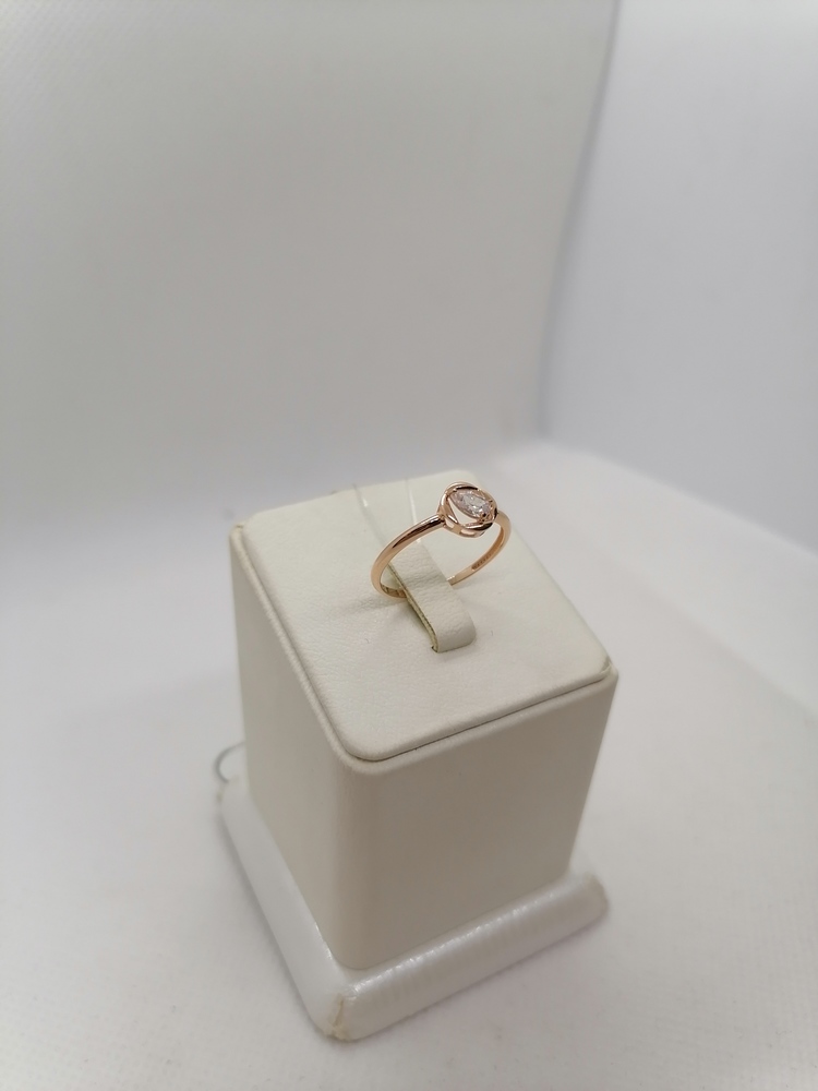 КОЛЬЦО С КАМНЕМ (Au 585)