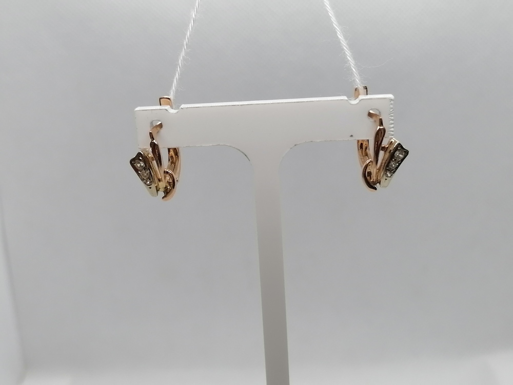 СЕРЬГИ С КАМНЯМИ (Au 585)