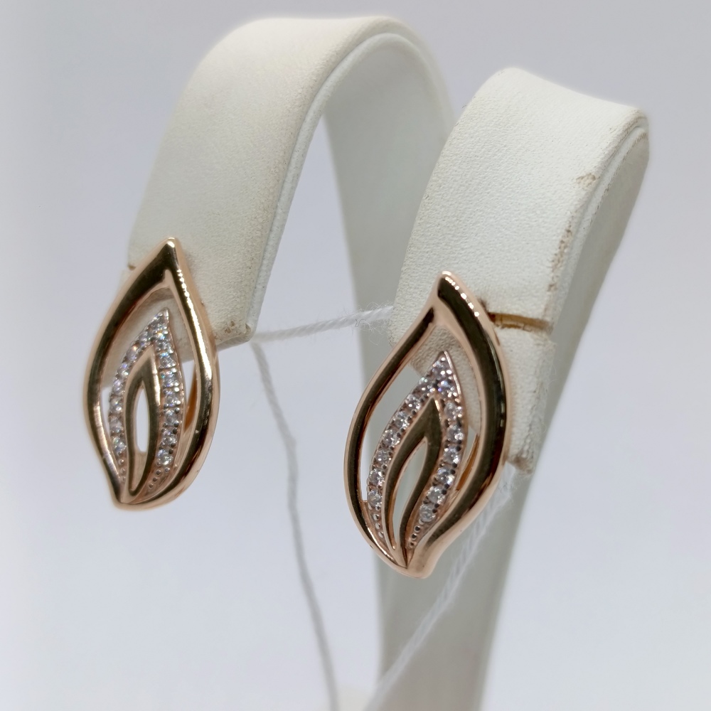 СЕРЬГИ С КАМНЯМИ (Au 585)