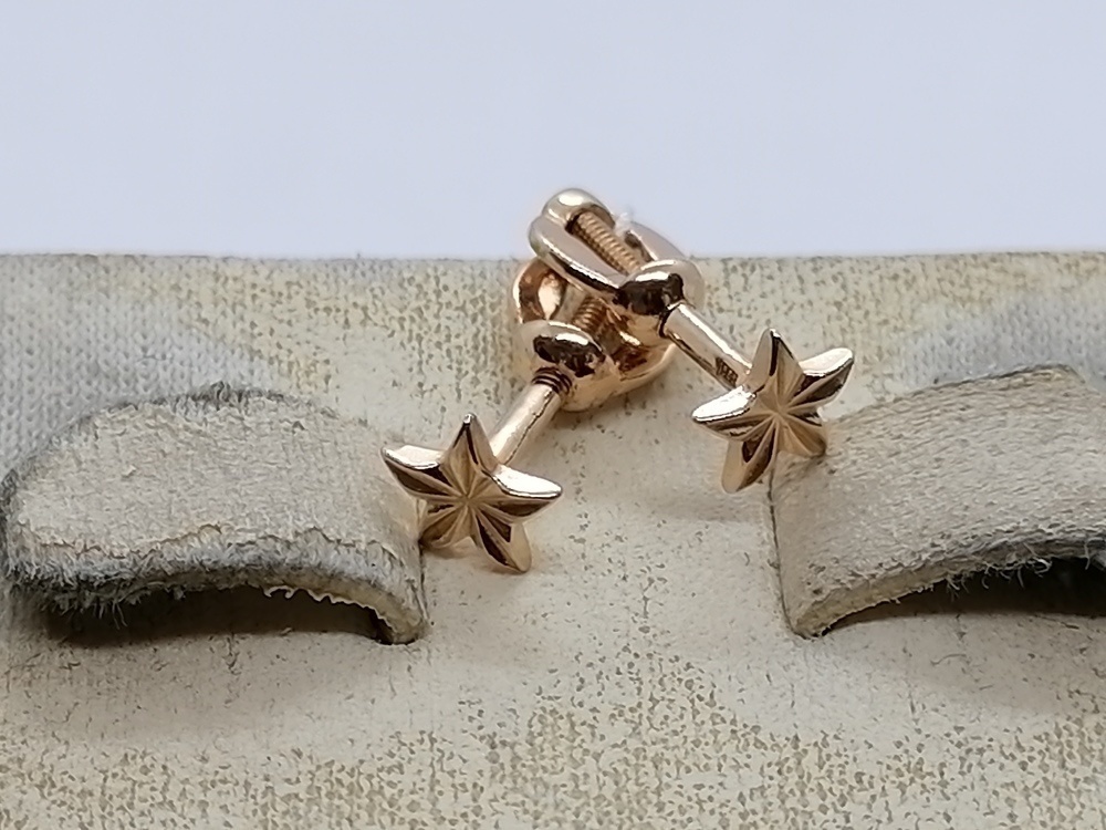 СЕРЬГИ ПУСЕТЫ (Au 585)