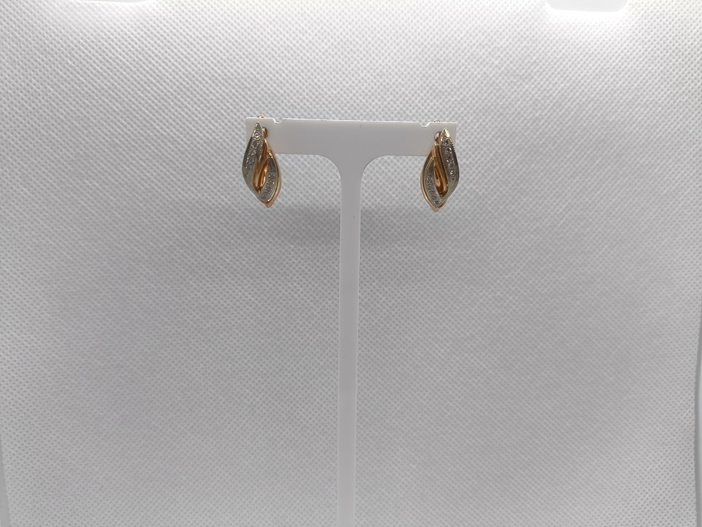 СЕРЬГИ С КАМНЯМИ (Au 585)