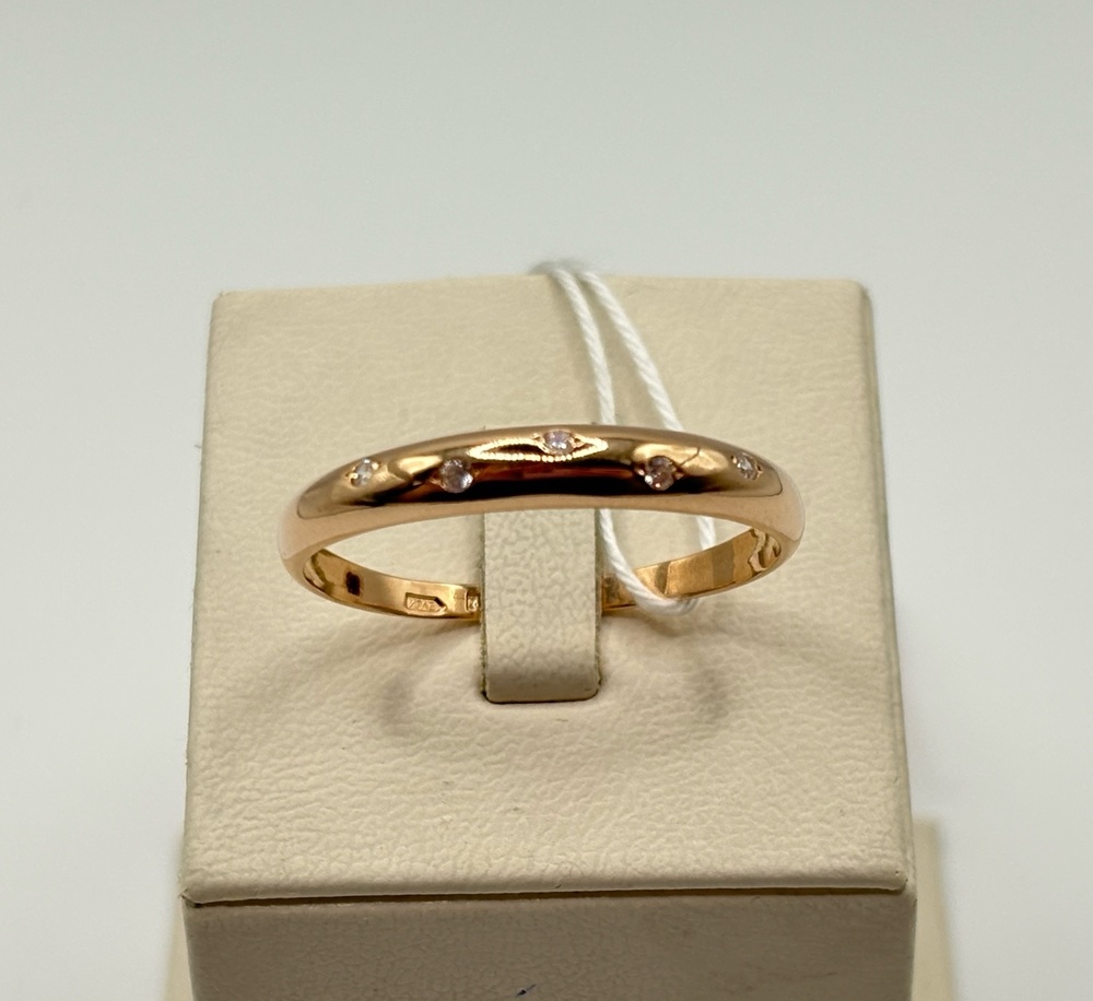 КОЛКМИ585 КОЛЬЦО С КАМНЯМИ (Au 585)