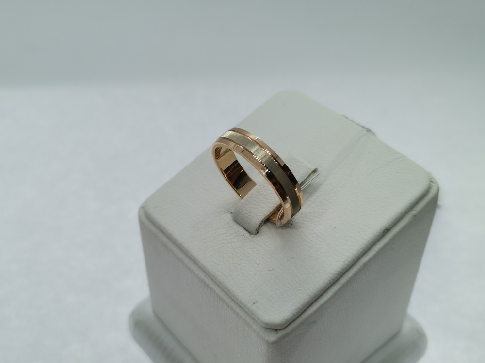 КОЛЬЦО ОБРУЧАЛЬНОЕ без камня (Au 585)