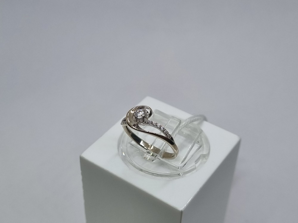 КОЛКМИ585 КОЛЬЦО С КАМНЯМИ (Au 585)