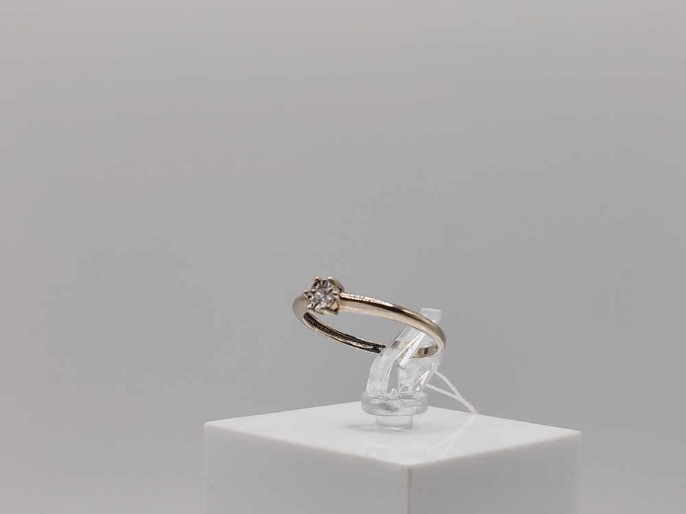 КОЛЬЦО БРИЛЛИАНТ Au 585