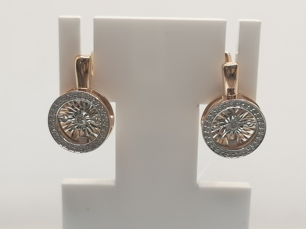 02-11-5478-31-00-1 СЕРЬГИ БРИЛЛИАНТ (Au 585)