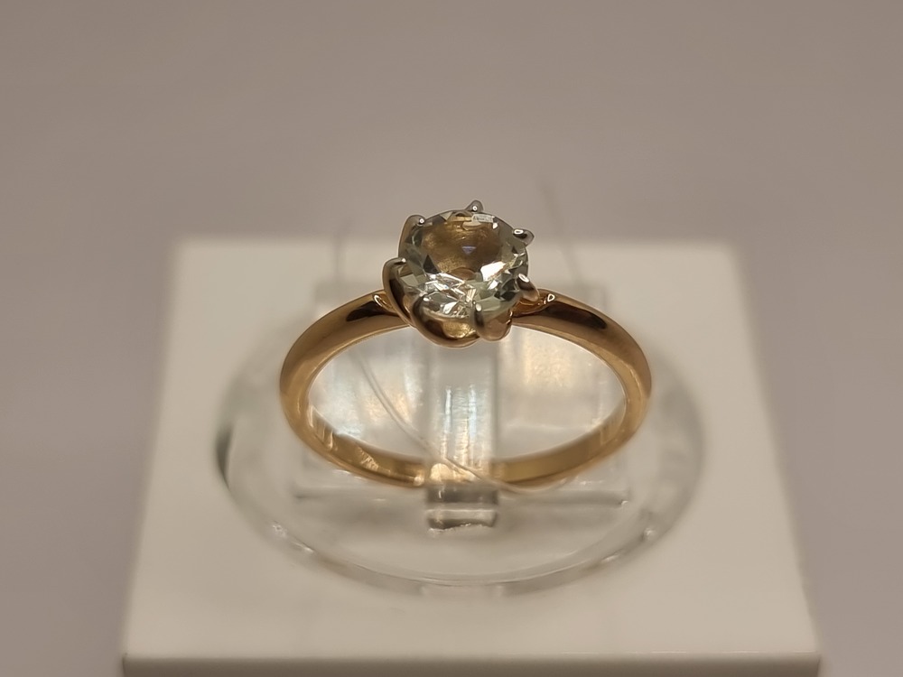 КОЛЬЦО С КАМНЕМ (Au 585)