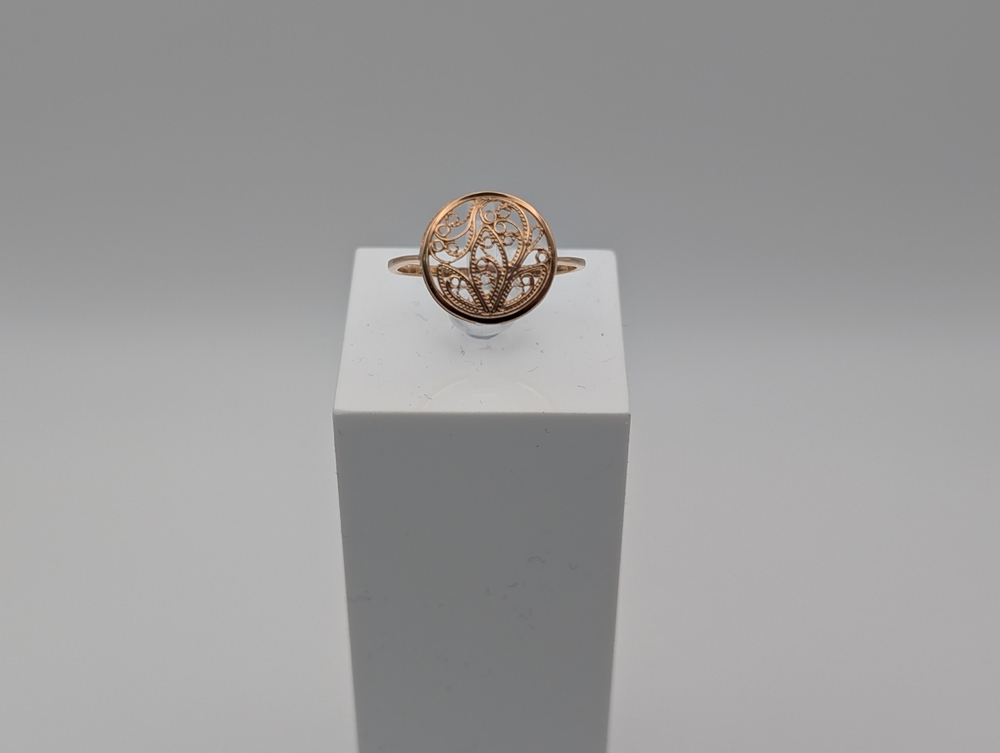 КОЛБКМ585 КОЛЬЦО БЕЗ КАМНЯ (Au 585)