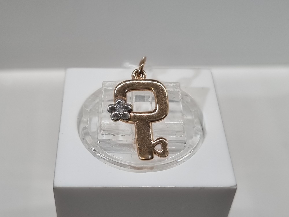 ПОДВЕСКА С КАМНЕМ (Au 585)