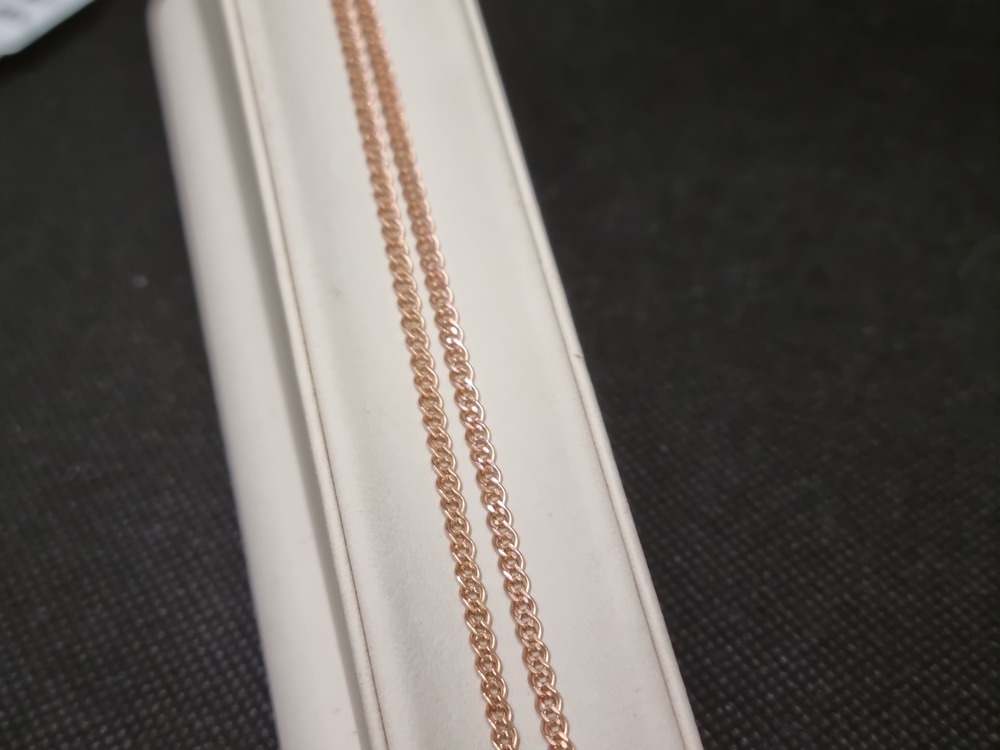 ЦЕПЬ ПУСТОТЕЛАЯ Нона (Au 585)