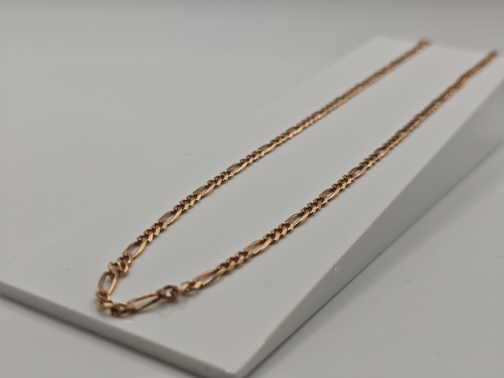 ЦЕПЬ ПОЛНОВЕСНАЯ Фигаро(картье) (Au 585)