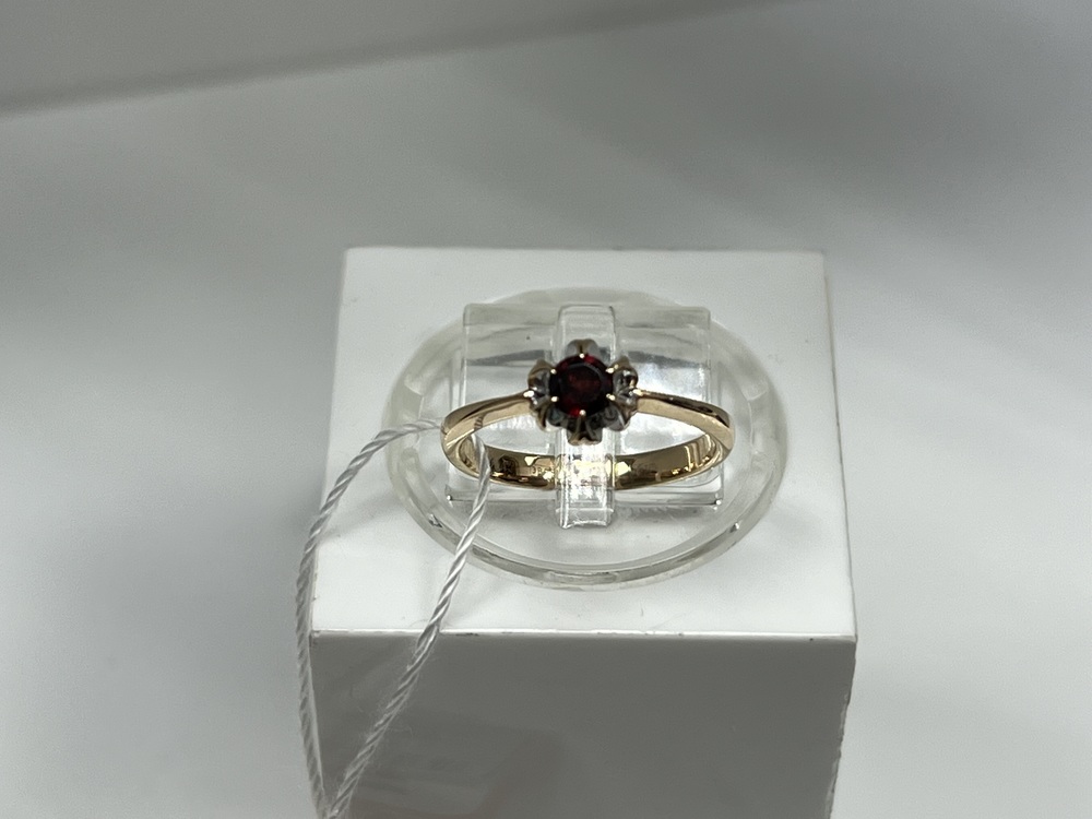 КОЛЬЦО С КАМНЕМ (Au 585)