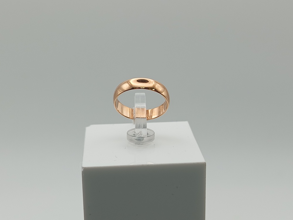 КОЛЬЦО ОБРУЧАЛЬНОЕ гладкое (Au 585)