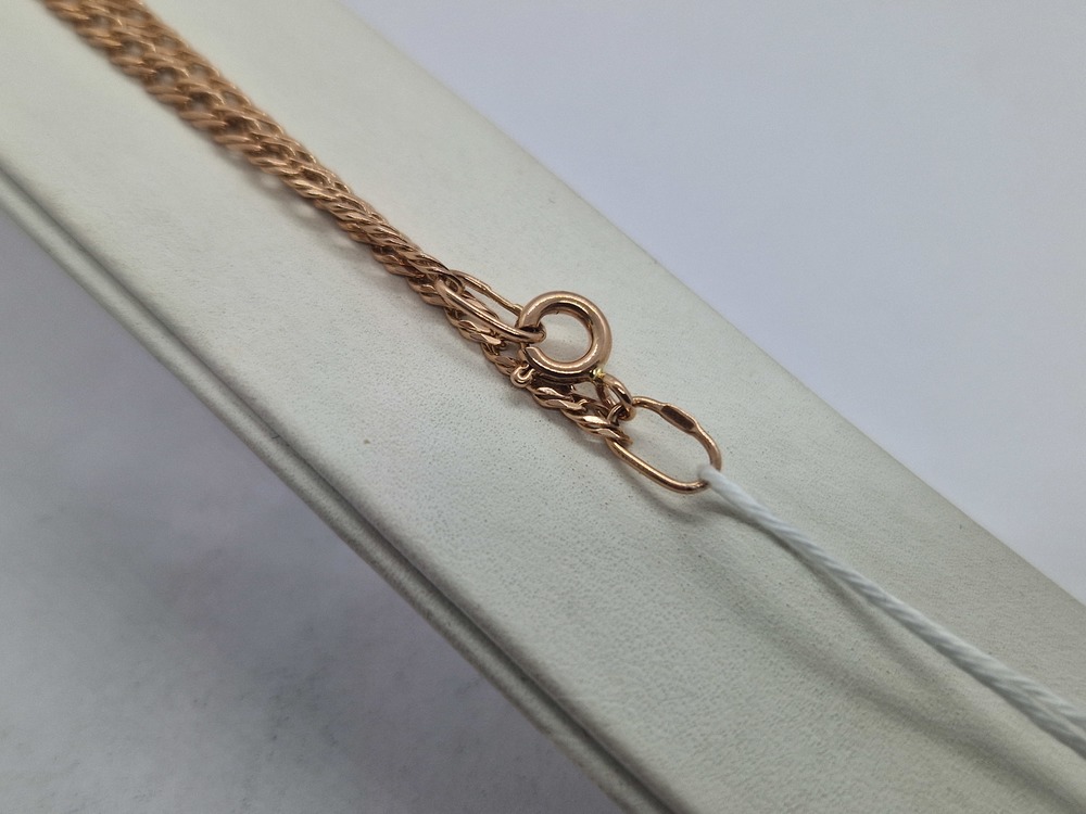 ЦЛР2585 ЦЕПЬ ПОЛНОВЕСНАЯ Ромб двойной (Au 585)