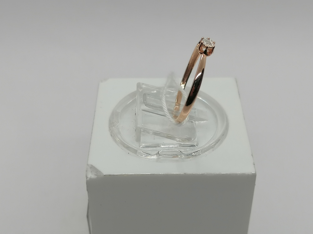 КОЛЬЦО БРИЛЛИАНТ Au 585