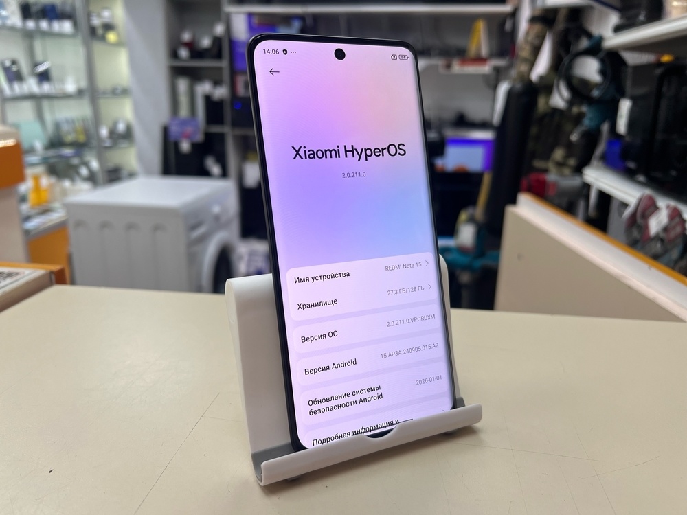 Смартфон Xiaomi Redmi Note 15 6/128