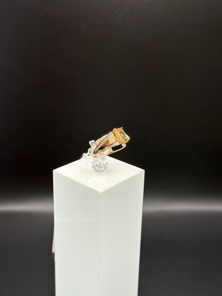 КОЛКМИ585 КОЛЬЦО С КАМНЯМИ (Au 585)